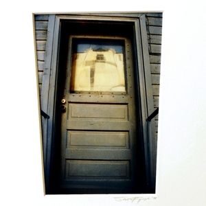 Original 3D Photo Artist Scott Matyjaszek Signed 1995 Alice's Door